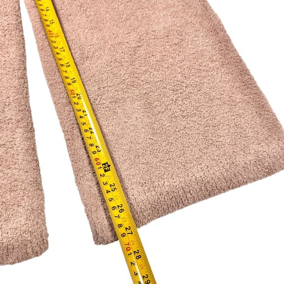 Softies Marshmallow Lounge Set Sz.S Beige Top Wide Leg Pants Knit Cozy PJ Plush - Picture 15 of 16